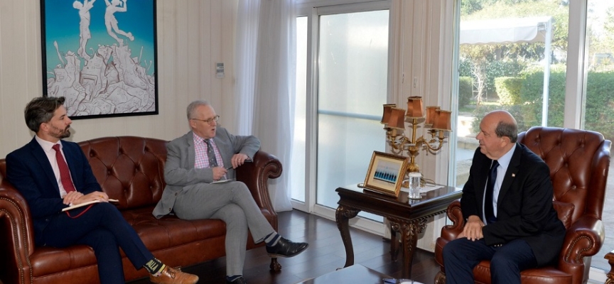 Tatar, Birleşik Krallık Yüksek Komiseri Michael Tatham’ı kabul etti