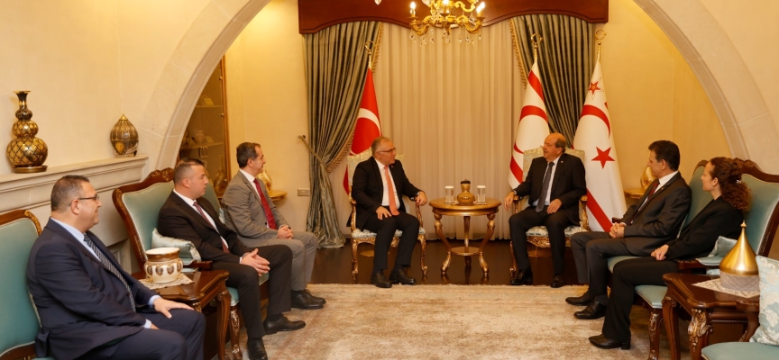 Cumhurbaşkanı Tatar, Hacettepe Üniversitesi heyetini kabul etti