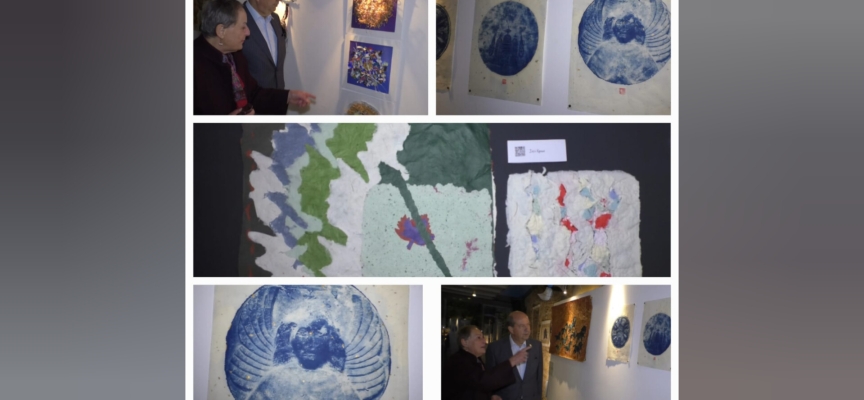 Kıbrıs  Kağıt Sanatçıları Derneği’nin “Biz Doğayız” isimli sergisi Girne’de  açıldı