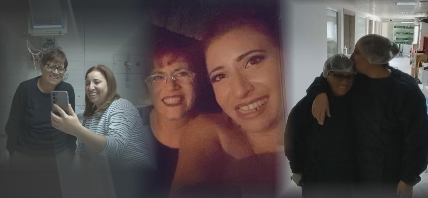 Organ bağışı ile hayata yeniden bağlandı….Damla Soyalp, Annesi Mediha Çerkezler’e donör oldu