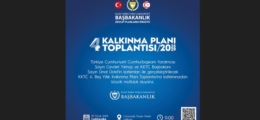 KKTC’nin beş yıllık kalkınma planıyla ilgili toplantı düzenleniyor