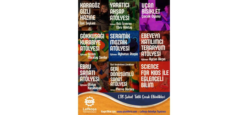 LTB çocuklar için Şubat tatili etkinlikleri düzenliyor