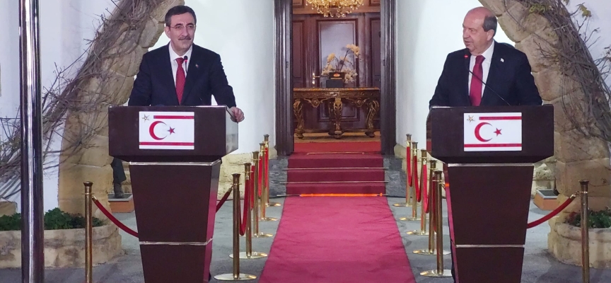 TC Cumhurbaşkanı Yardımcısı Yılmaz Cumhurbaşkanlığı’nda…