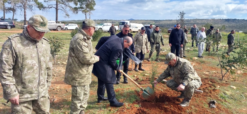 Cumhurbaşkanı Tatar ve eşi, Cumhurbaşkanlığı Hoşgeldin Bebek Hatıra Ormanı’na fidan dikimi etkinliğine katıldı