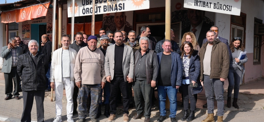 Bakan Çavuş, Bostancı köyü ve üreticilerini ziyaret etti