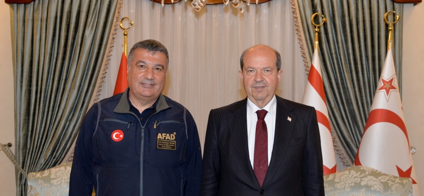Cumhurbaşkanı Tatar, AFAD Deprem ve Risk Azaltma Genel Müdürü Prof. Dr. Orhan Tatar’ı kabul etti