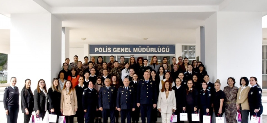 Polis Genel Müdürü Kuni, PGM-Bölüm Müdürlükleri’nde çalışan kadın polis mensupları ile bir araya geldi