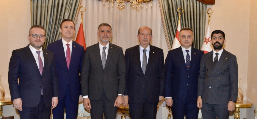 Cumhurbaşkanı Tatar, Türk Silahlı Kuvvetlerini Güçlendirme Vakfı Genel Müdürü Topçu’yu kabul etti