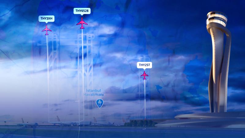 İstanbul Havalimanı’nda tarihi gün: 3 uçak aynı anda kalkış yaptı