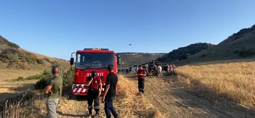 İskele Kaymakamı Toroslu:Yangının kontrol altına alınması için ekipler çalışıyor