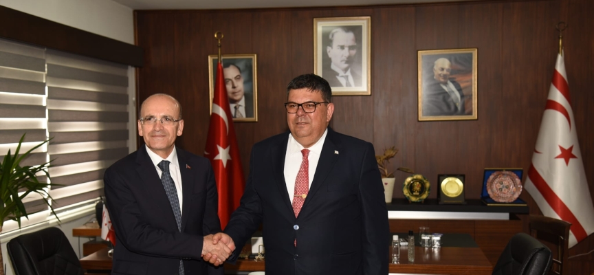 Maliye Bakanı Berova, Türkiye Cumhuriyeti Hazine ve Maliye Bakanı Şimşek’i kabul etti