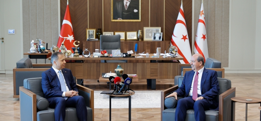 Cumhurbaşkanı Tatar, Ali Yerlikaya’yı kabul etti