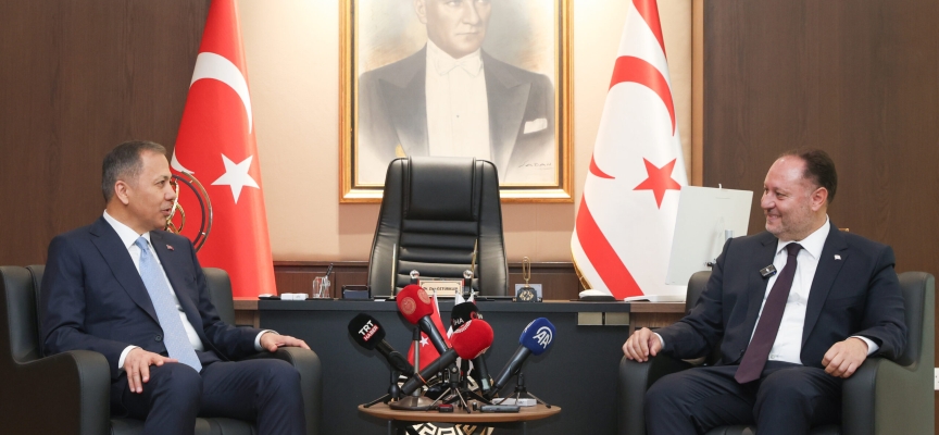 Meclis Başkanı Öztürkler, Ali Yerlikaya’yı kabul etti