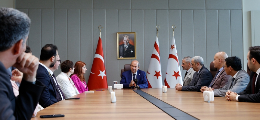 Cumhurbaşkanı Tatar, Türk Dünyası düşünce kuruluşlarını kabul etti