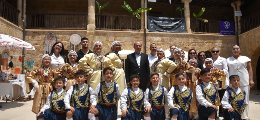 Kültür Dairesi’nin 1 Haziran Dünya Çocuk Günü etkinliği, Cumhurbaşkanı Tatar’ın katılımıyla yapıldı