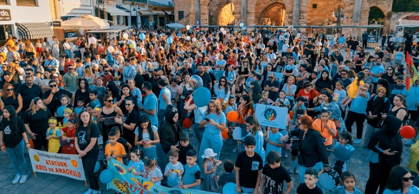 Dünya Çocuk Günü Gazimağusa Kaleiçi’nde kutlandı