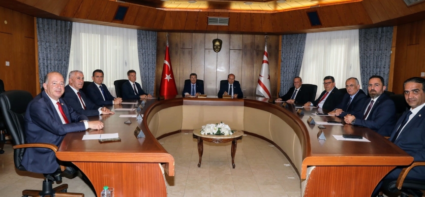 Bakanlar Kurulu Cumhurbaşkanı Ersin Tatar başkanlığında toplandı…