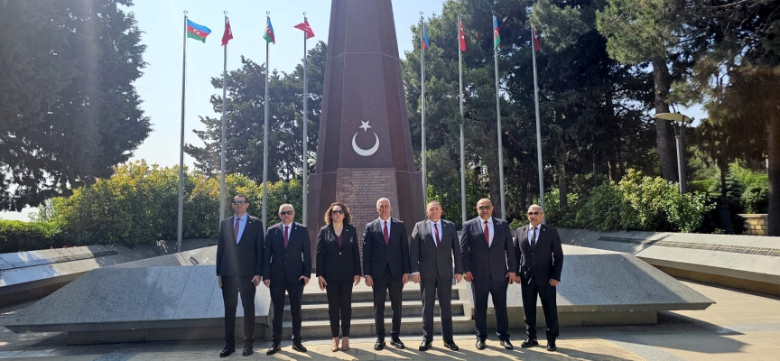 Amcaoğlu, Türk Devletleri Ticaret Forumu’na katılmak üzere Bakü’de