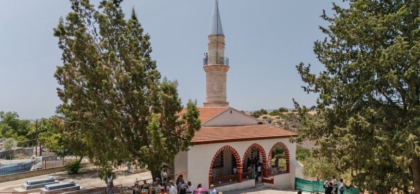 Kültürel Miras Teknik Komitesi, Limasol bölgesinde bulunan Evdim (Düzkaya) köyündeki tarihi caminin koruma çalışmasını tamamladı