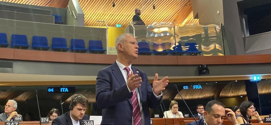 Hasipoğlu AKPA’da Kıbrıs Türkü’ne uygulanan spor ambargosu konusunda konuştu