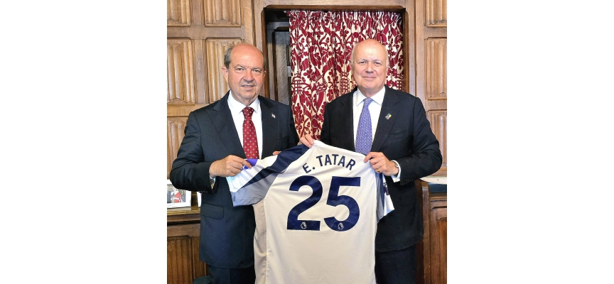 Cumhurbaşkanı Tatar, milletvekili Sir Iain Duncan Smith ile görüştü