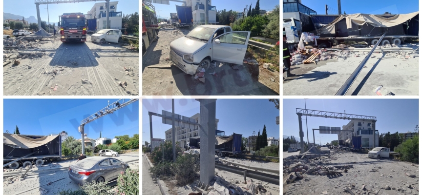 Polisten uyarı: Kaza nedeniyle GAÜ Çemberi-Eziç Trafik Işıkları yönü trafiğe kapatıldı