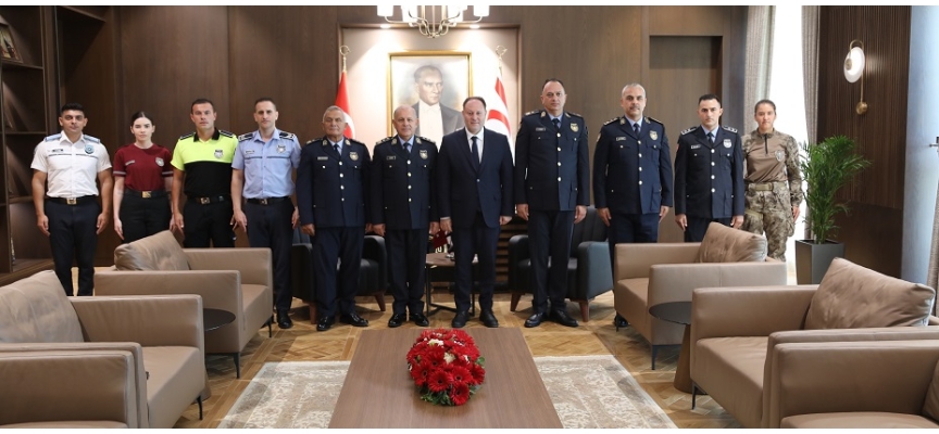 Öztürkler, PGM Müdürü Kasım Kuni ve heyetini kabul etti