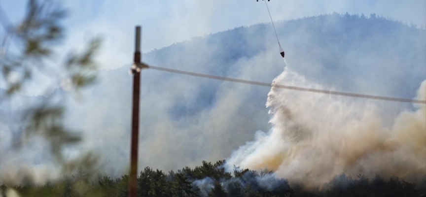 Türkiye’de orman yangınları ile mücadele devam ediyor