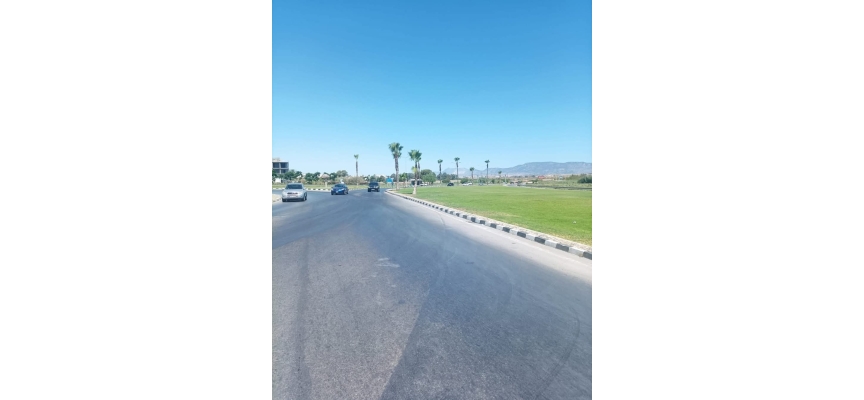 Gönyeli Çemberi ile Çevre Yolu Yonca Üst Geçit arası trafik akışına açıldı