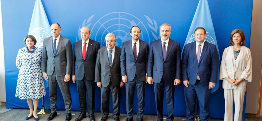 Kıbrıs Konulu Genişletilmiş 5+1 Formatlı Gayri Resmi Toplantıda 5+1 formatındaki ana oturuma geçildi