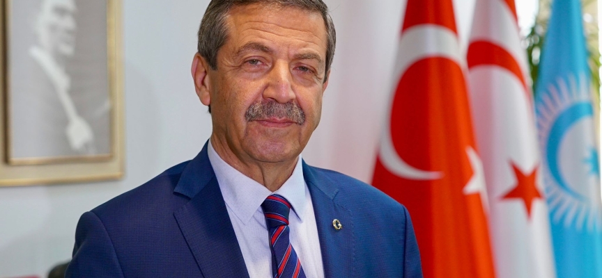 Dışişleri Bakanı Ertuğruloğlu’nun 20 Temmuz Barış ve Özgürlük Bayramı mesajı