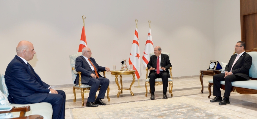 Cumhurbaşkanı Tatar, İyi Parti Heyetini kabul etti