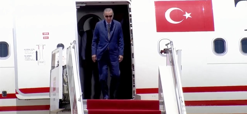 Türkiye Cumhurbaşkanı Erdoğan KKTC’de