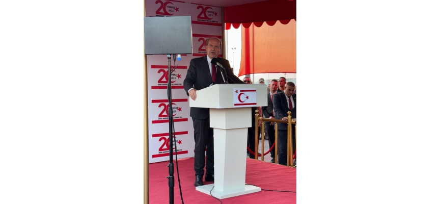 Cumhurbaşkanı Tatar: “Kıbrıs Türk halkı yeni vizyonuyla kararlı ve eşit bir aktör olarak sahadadır”