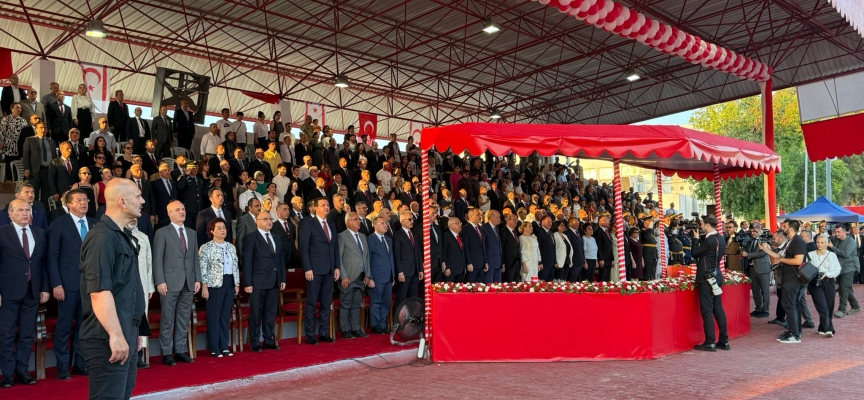 Lefkoşa Dr. Fazıl Küçük Bulvarı’nda tören