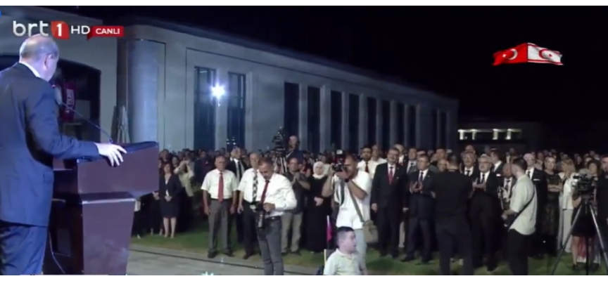 Cumhurbaşkanlığı Yerleşkesi’nde Barış ve Özgürlük Bayramı Resepsiyonu düzenlendi