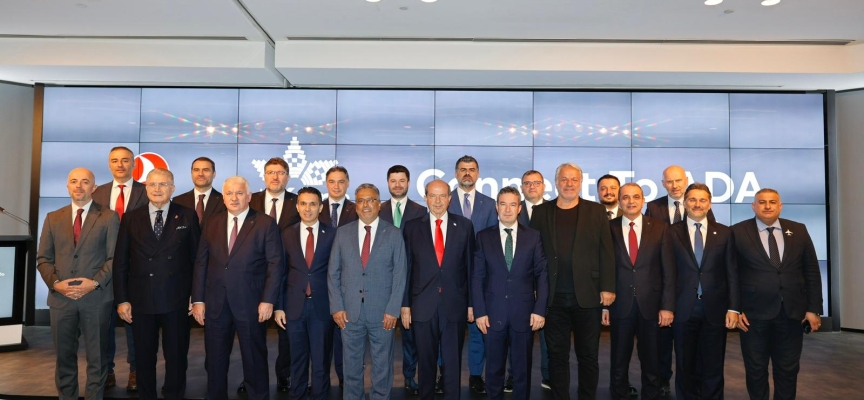 Cumhurbaşkanı Tatar, İstanbul’da THY Genel Merkezi’ni ziyaret etti