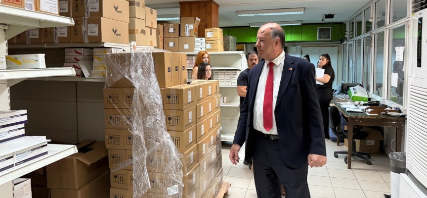 Dinçyürek:İlaç stoklarımız yeterli seviyede