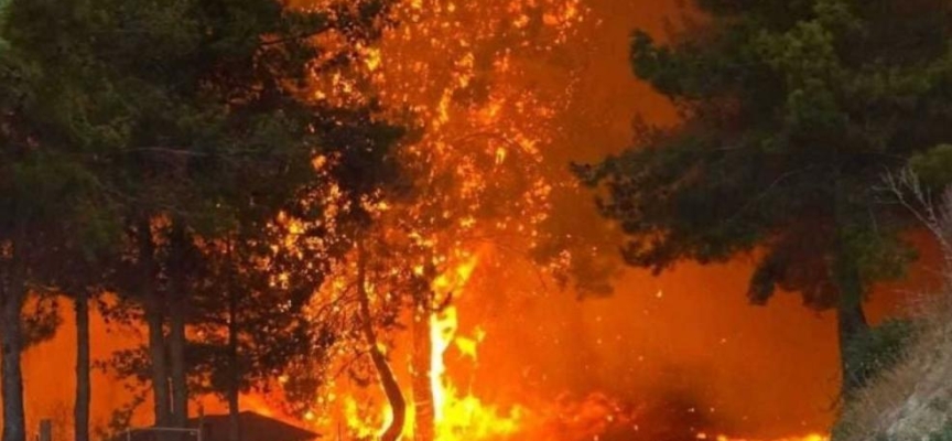 Limasol bölgesinde 11 köy boşaltıldı… 1 kişi yaralandı