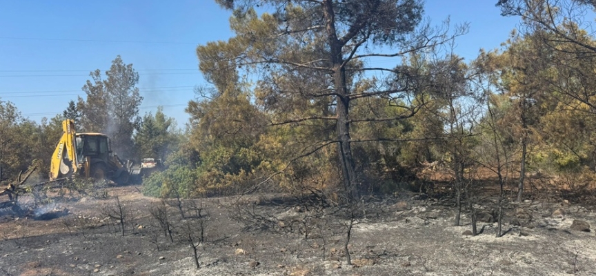 Esentepe-Karaağaç bölgesindeki yangına 29 muhtelif cinste araçla müdahale edildi