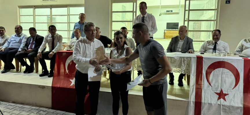 Pınarlı köyünde kırsal kesim arsaları dağıtıldı