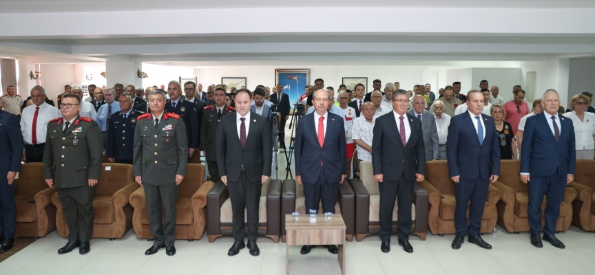 1 Ağustos Toplumsal Direniş Bayramı nedeniyle TMT Mücahitler Derneği’nde tören düzenlendi