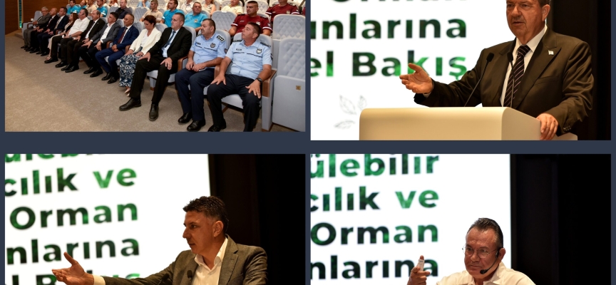 “Ülkemizde Sürdürülebilir Ormancılık ve Orman Yangınlarına Genel Bir Bakış” konferansı yapıldı