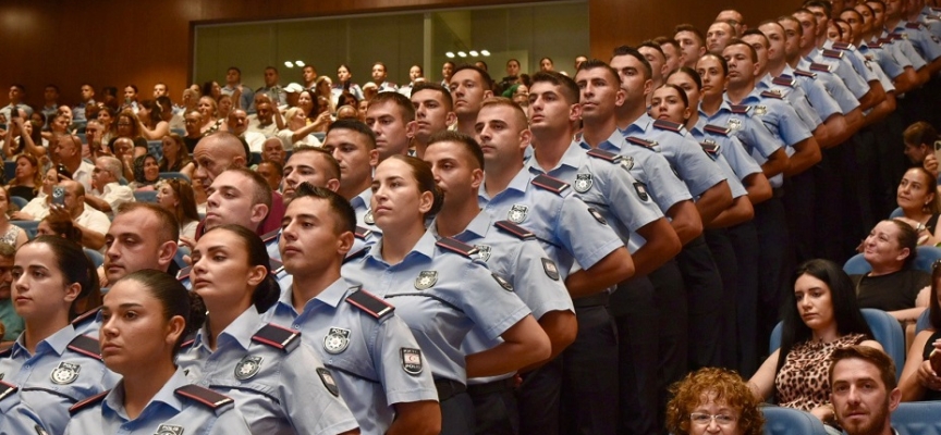 65. Dönem Polis Okulu Yemin ve Mezuniyet Töreni yapılıyor