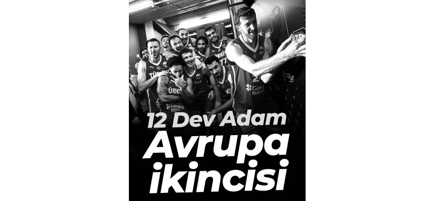 Almanya’ya 88- 83 mağlup olarak ikinci oldu