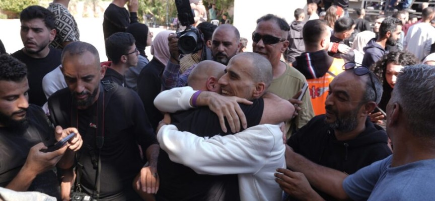 İsrail’in serbest bıraktığı Filistinli esirlerin bir kısmı Gazze’ye ulaştı