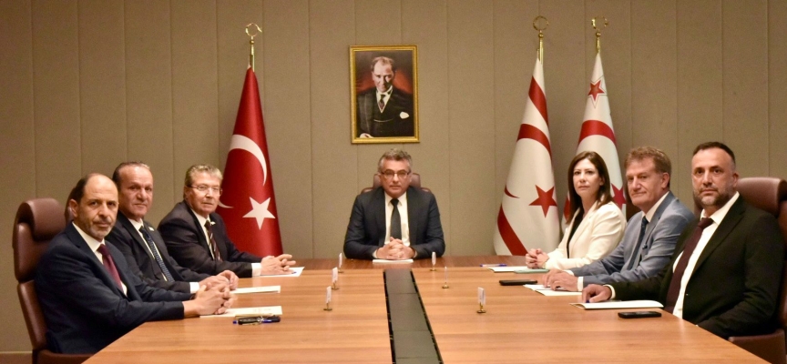 Siyasi Partiler Konseyi Cumhurbaşkanlığında toplandı