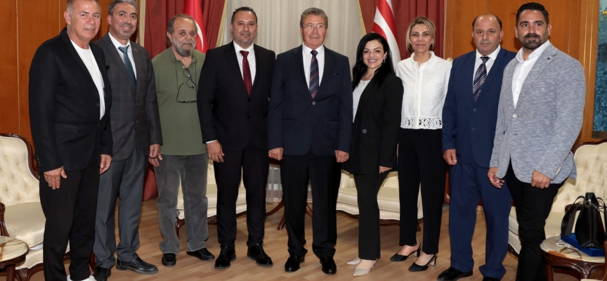 Başbakan Üstel KTSYD heyetini kabul etti