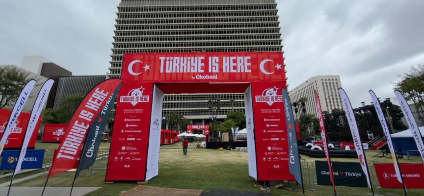 TC İletişim Başkanlığı desteğiyle ABD’de Dünya Kupası alanı kuruldu