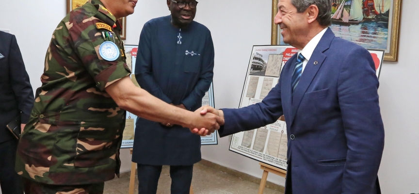 Ertuğruloğlu, BM Temsilcisi Diagne ve UNFICYP Komutanı Alam’ı kabul etti